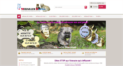 Desktop Screenshot of chien-medaille.com